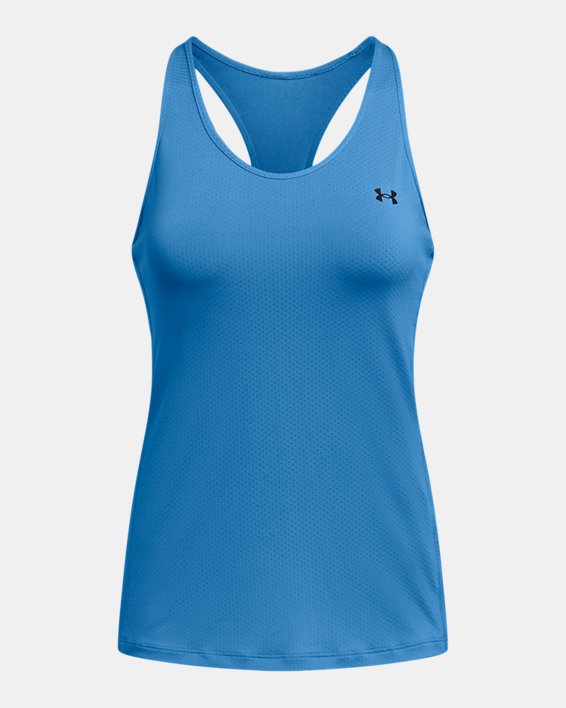 Camiseta de tirantes HeatGear® Armour Racer para mujer, Blue, pdpMainDesktop image number 3